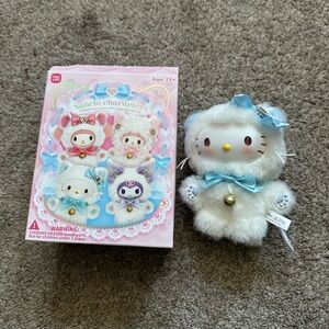 Hello Kitty Shining Meow Vinyl Plush Keychain - Hello Kitty